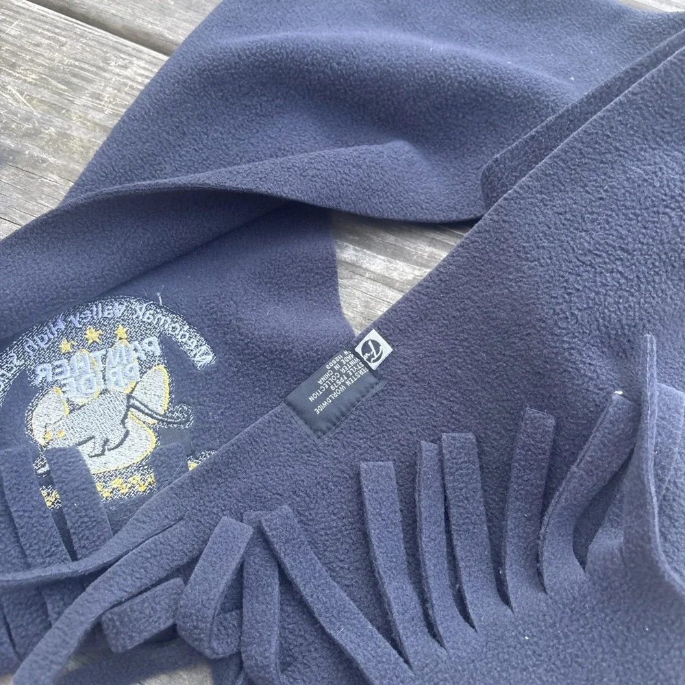 Medomak Valley High School Woldoboro Maine Panther Pride Fleece Scarf